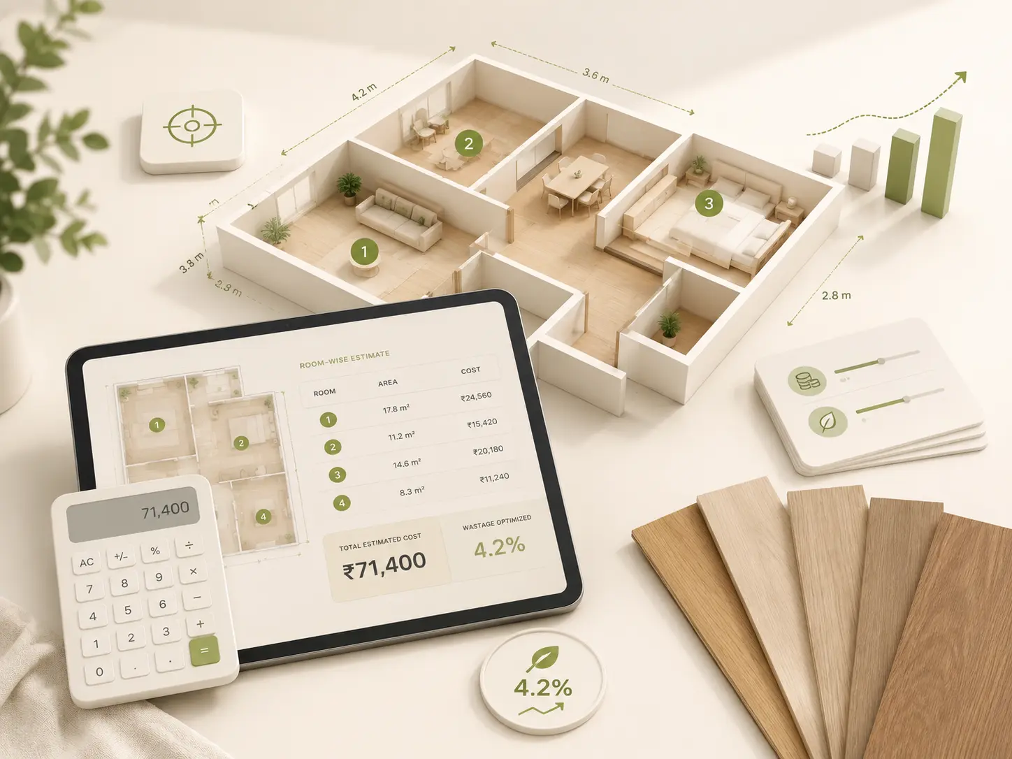 Room-wise Cost Modeler